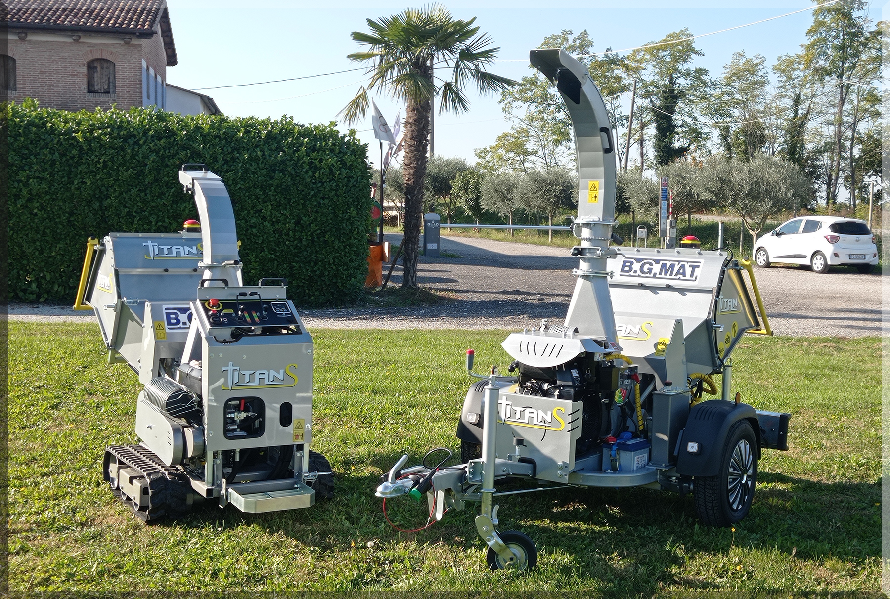 Broyeur de branches PTO GL&D TITAN SUPER