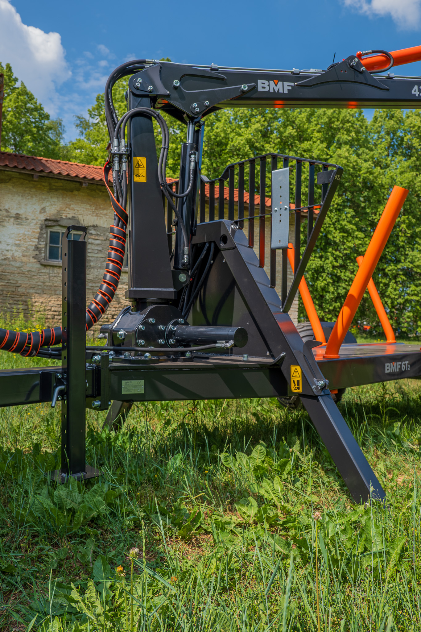Remorque BMF 6T2 + grue BMF 430 — vignette 3