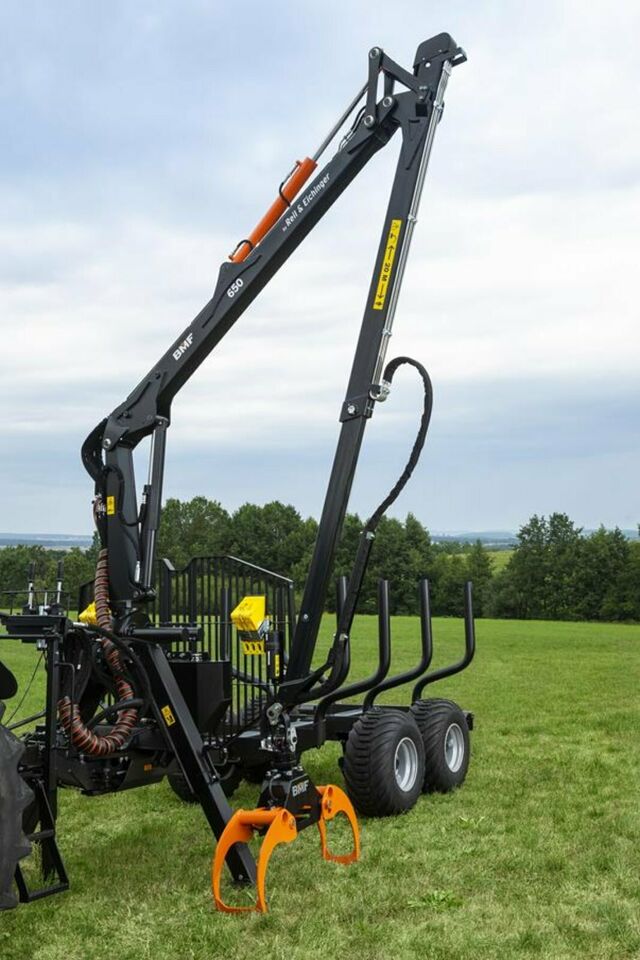 Remorque BMF 8T2 + grue BMF 650 — vignette 3