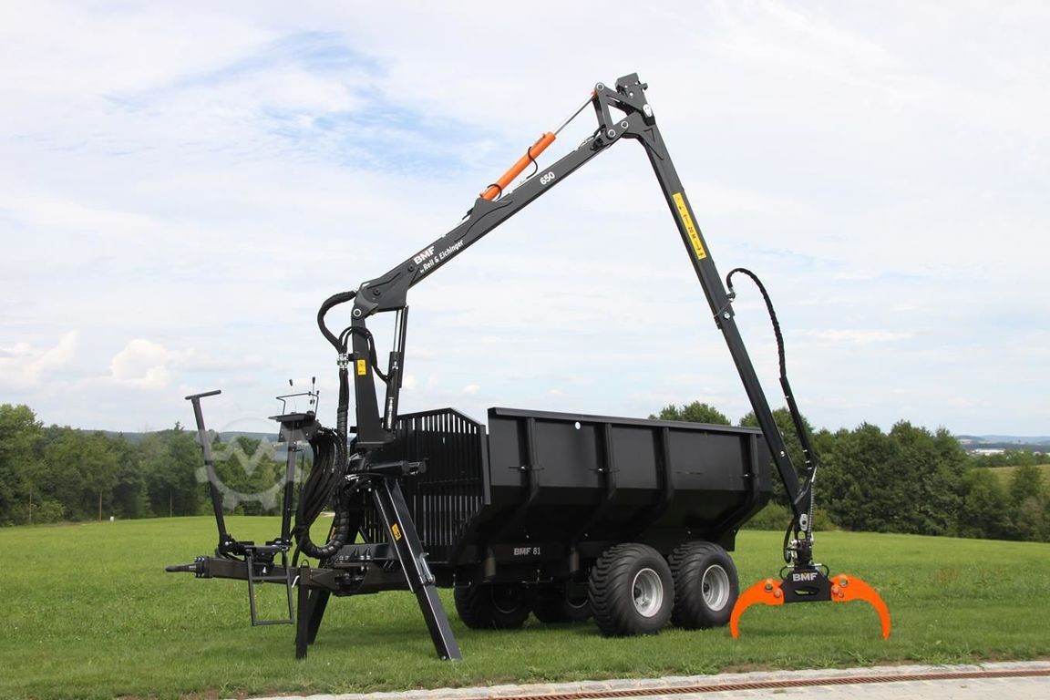 Remorque BMF 8T2 + grue BMF 650 — vignette 4