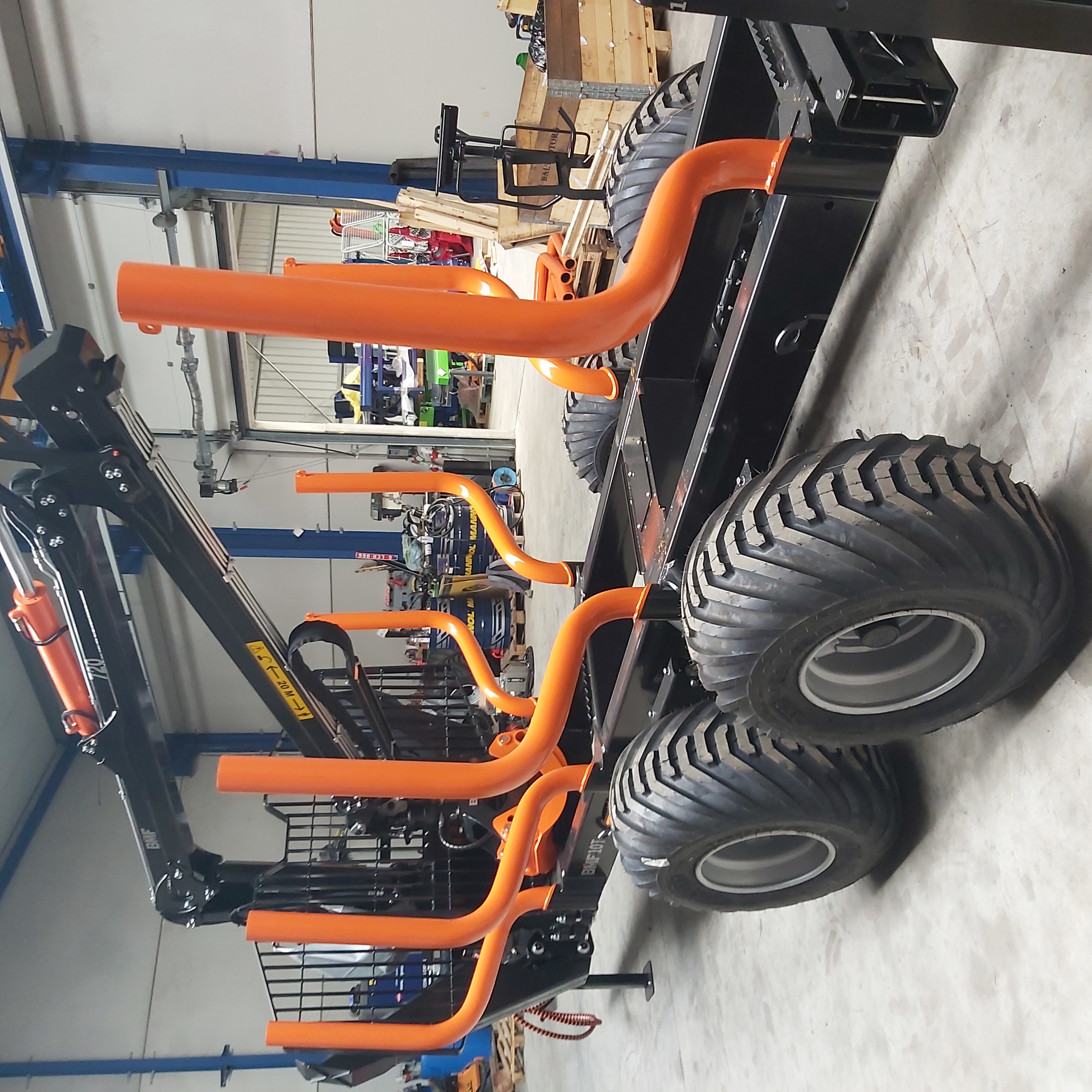 Remorque BMF 10T2 + grue BMF 720 — vignette 4