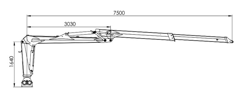Remorque BMF 14T2 + grue BMF 750 hp — vignette 4