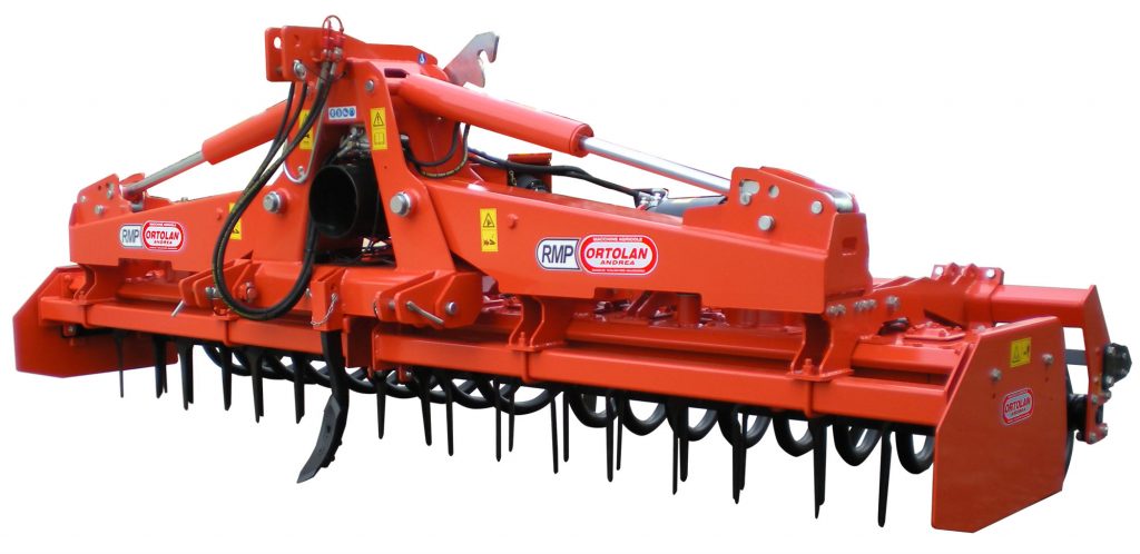 Herse rotative repliable pour tracteurs de 90/220 CV(série RMP)