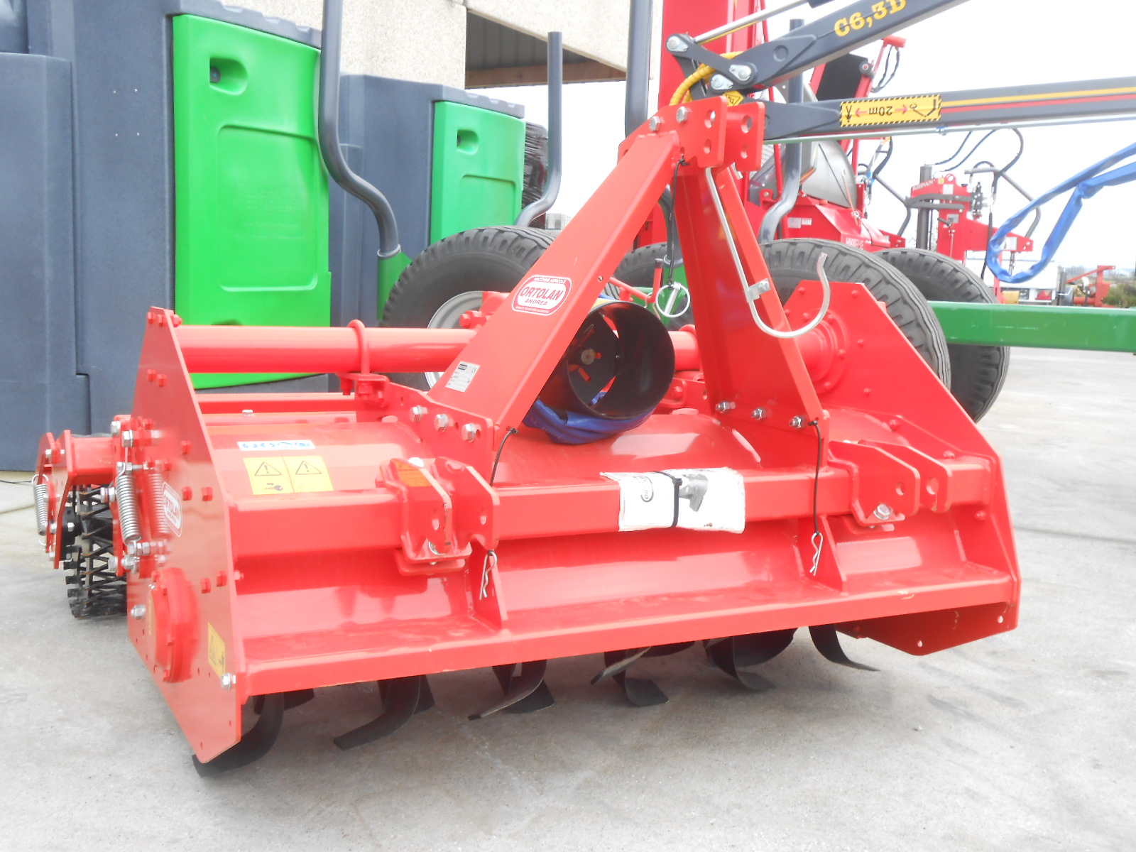 Enfouisseur de pierres pour tracteurs de 40 à 120 CV(série SL) — vignette 4
