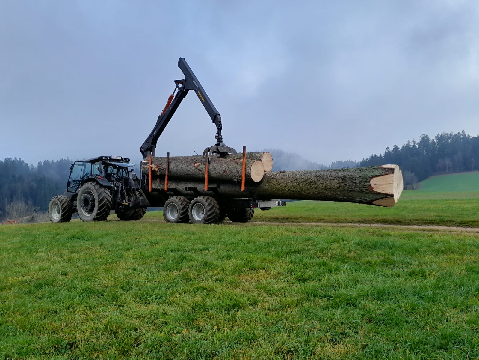 Remorque BMF 18T1 + Grue BMF 1000HD — vignette 4