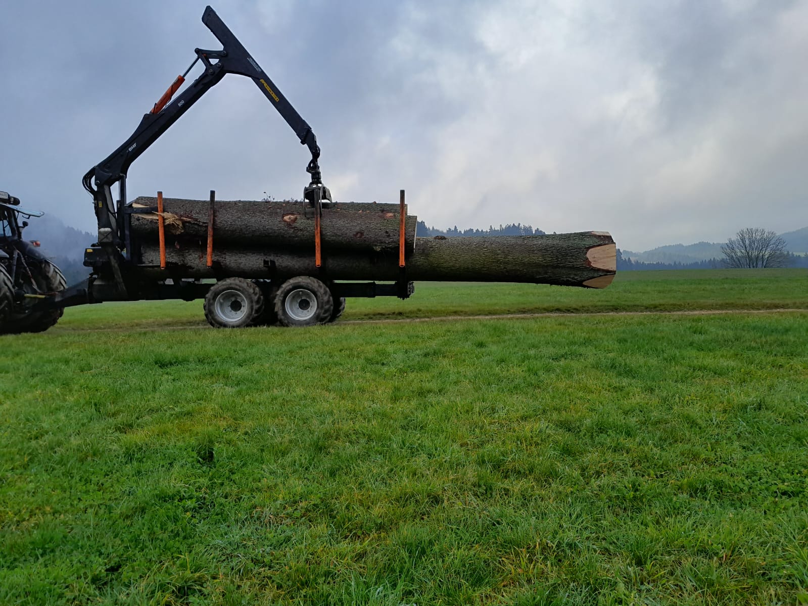 Remorque BMF 18T1 + Grue BMF 1000HD — vignette 5
