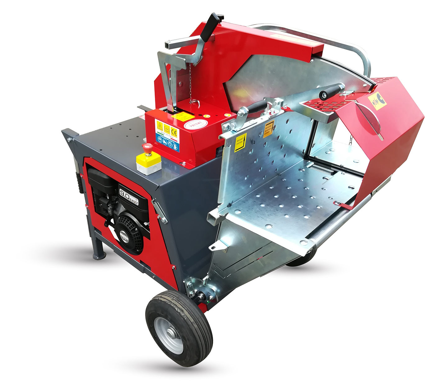 Scie circulaire à chevalet SUPER PRO avec moteur thermique