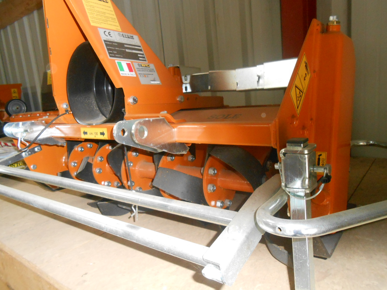 Fraise rotative  SOLE pour tracteur de 10 à 25 Cv — vignette 4