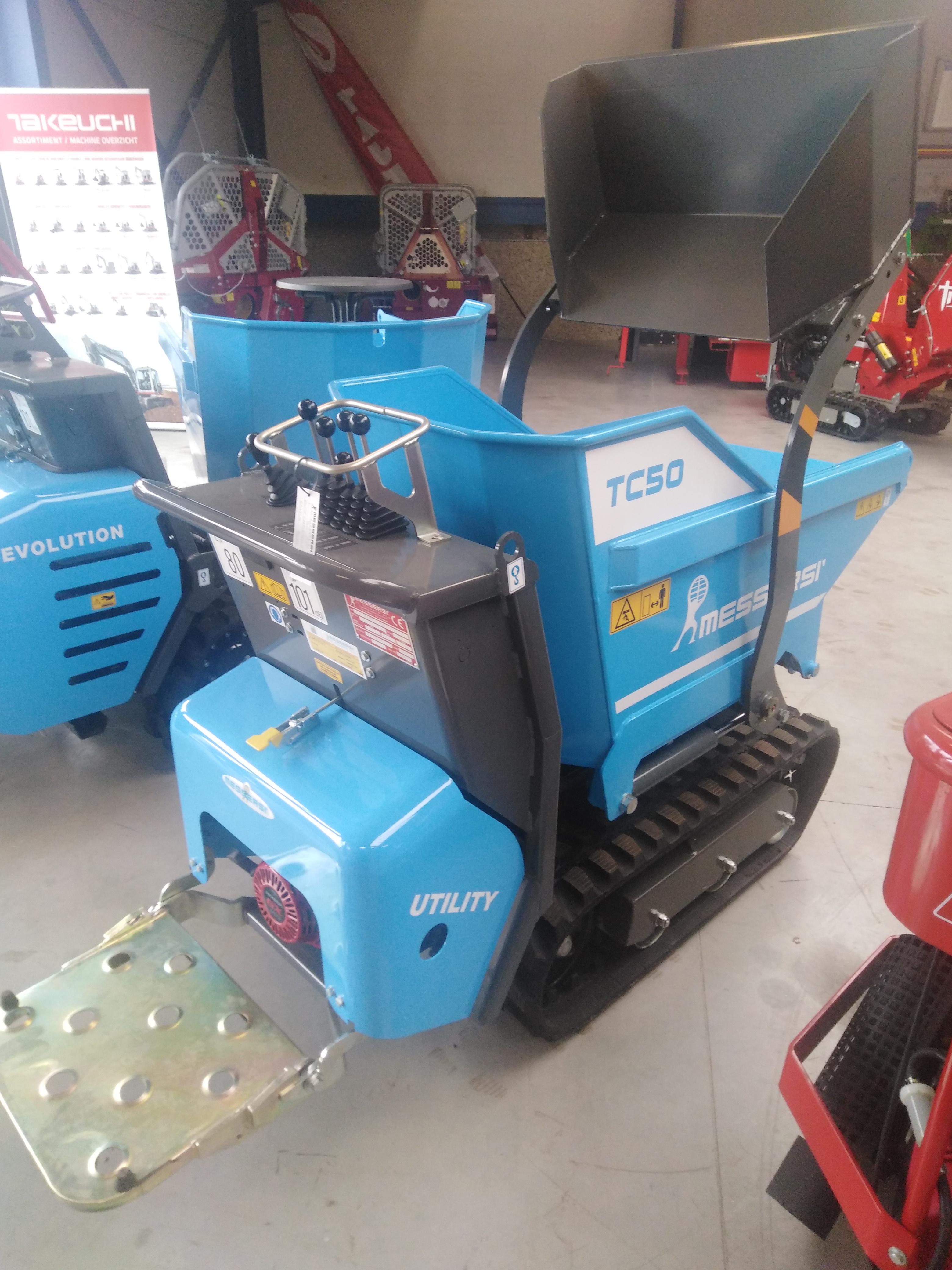 Mini Dumper UTILITY" TC50""TC80""TC85" — vignette 4