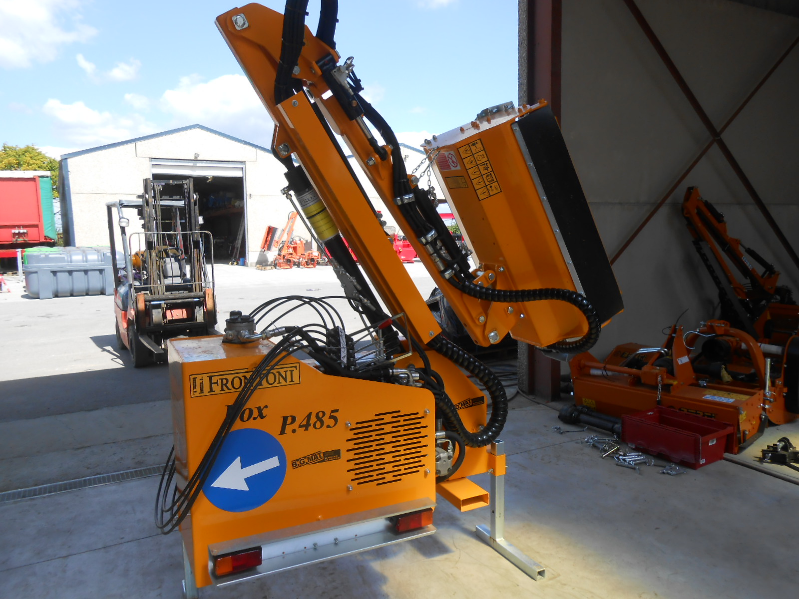 Débroussailleuse hydraulique FOX PROFI pour tracteur de 50 à 90 Cv — vignette 3