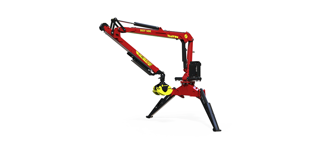 Grue forestière  TAJFUN DOT 50 K avec attache 3 points