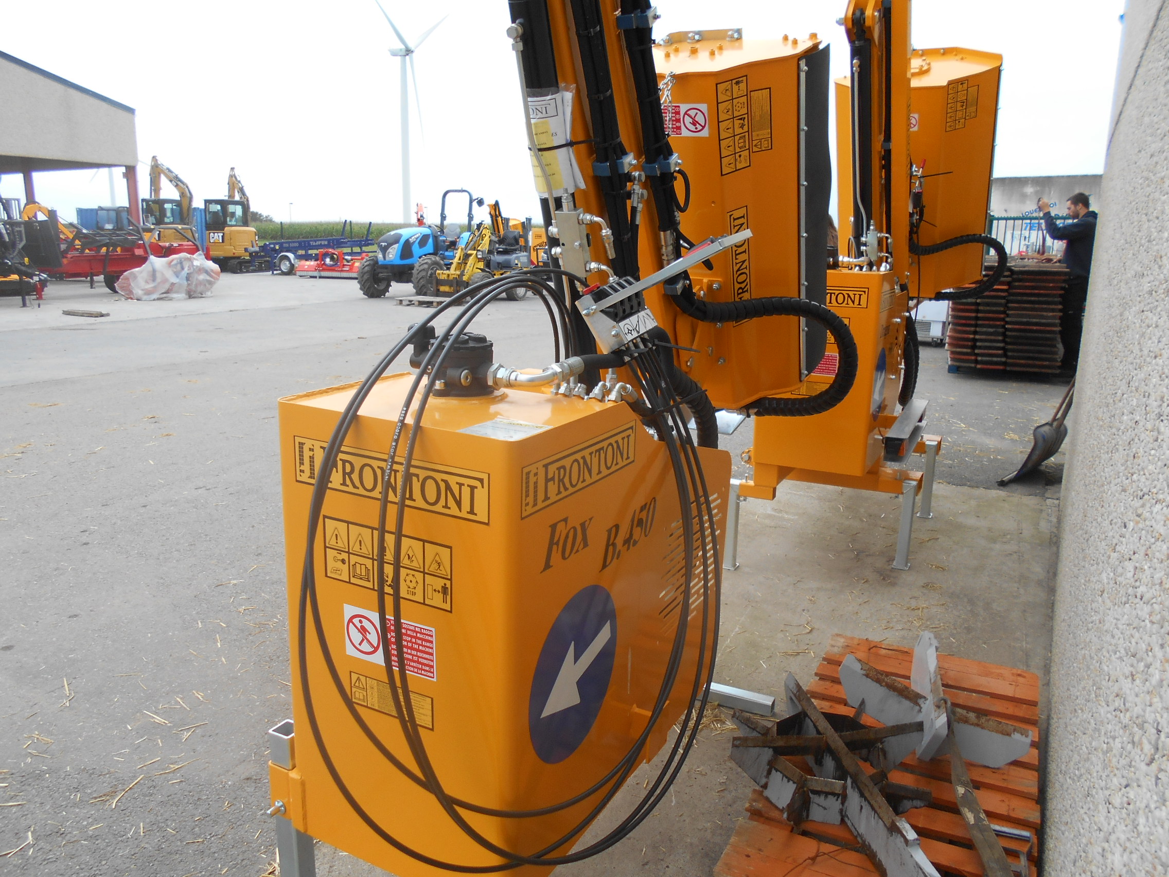 Débrouissailleuse hydraulique FOX BASIC pour tracteur de 50 à 80 CV — vignette 5